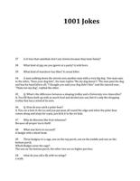 1001 Funny jokes - YAAMS 스크린샷 1