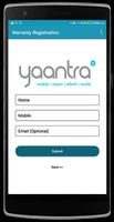 Yaantra Warranty 스크린샷 1