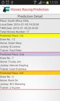 Horses Racing Prediction screenshot 2