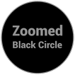 Zoomed Black Circle