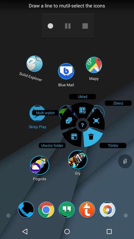 Dark Blue Theme For Tsf Shell For Android Apk Download