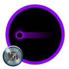 TSF Shell Pendant Holo Purple icône