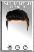 Man Hair Style Photo Editor With Glasses โปสเตอร์