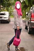 Hijab Jeans Style Photo Editor Cartaz