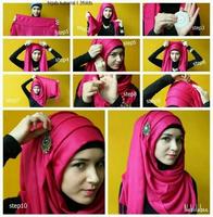 Tutorial Hijab Terbaru Plakat