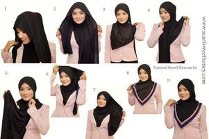 New Hijab Tutorials 2016 poster