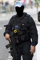 Police Uniform Photo Suits Editor Affiche