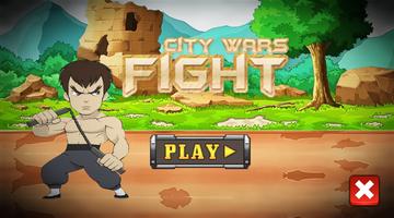 City wars fight game Affiche