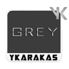 Xperia Grey Theme أيقونة