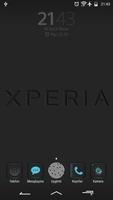 Xperia Grey Theme تصوير الشاشة 1