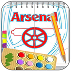 How To Draw Football Logos ícone