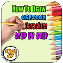 How To Draw Cartoon Characters APK