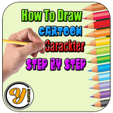 How To Draw Cartoon Characters ícone