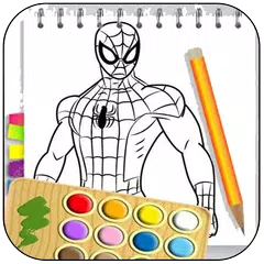 How to draw spiderman APK download