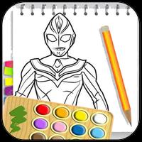 Learn to draw ultraman imagem de tela 2