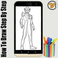 Learn to draw ultraman imagem de tela 3