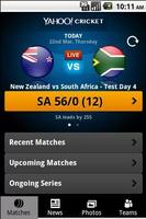 Yahoo Cricket imagem de tela 1