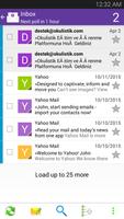 1 Schermata Connect for Yahoo Mail App