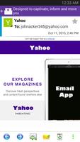 2 Schermata Connect for Yahoo Mail App