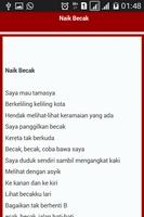 Lirik Lagu Anak Anak Lengkap Terbaru captura de pantalla 1