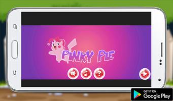 Pinkie Pie My Litle Pony Run Affiche