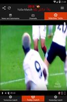 Yalla Match ⚽️ Live Football Scores All Sports TV screenshot 1