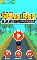 Shiva Run : Black Panther-poster