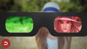 3D Glasses Camera Simulator Affiche