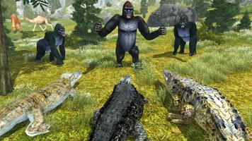 Wild Crocodile Simulator تصوير الشاشة 1