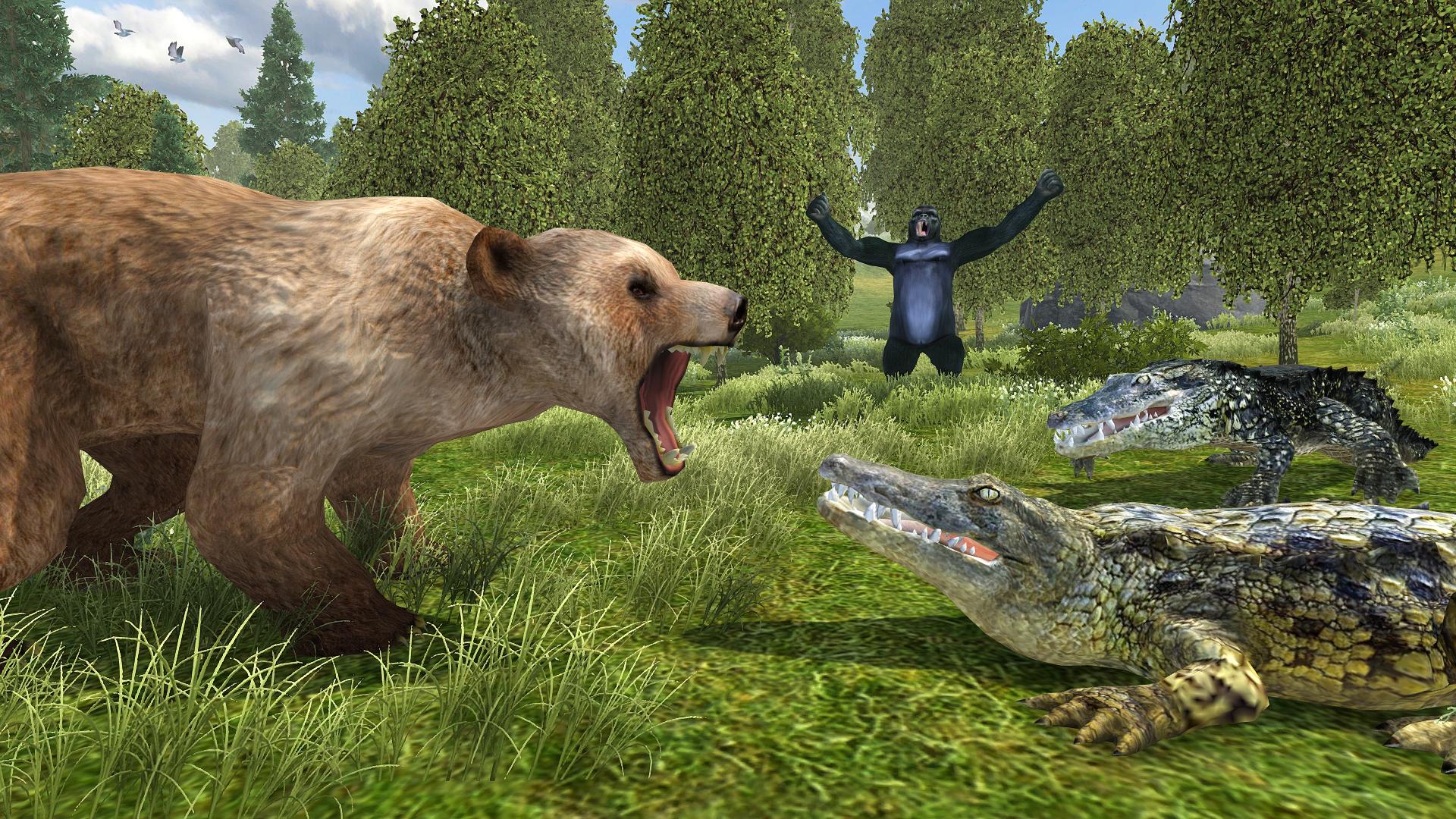 Игры медведи против медведей. Bear Simulator игра. Ультимейт медведь симулятор. Симулятор медведя против монстров. Медведь симулятор медведя.