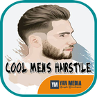 Cool men's hairstyle icône