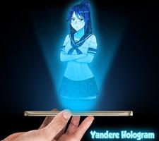 Hologram 3D Joke for Yandere Plakat