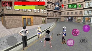 Yandere Schoolgirl Simulator. City of Yandere capture d'écran 2