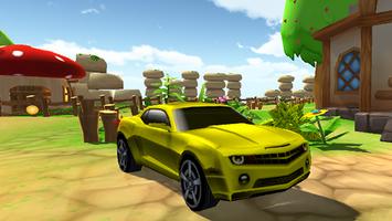 Cartoon Car Driving screenshot 2