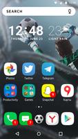 Football theme for Yandex Launcher Affiche