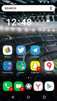 Football theme for Yandex Launcher captura de pantalla 1