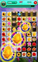 Blossom Flower Garden Match 3 постер