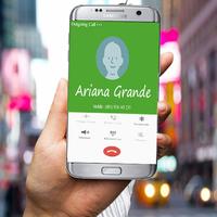 Call from Ariana Grande penulis hantaran