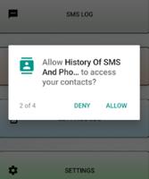 History of SMS and Phone Call ภาพหน้าจอ 1