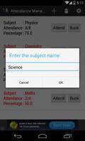 Attendance Manager اسکرین شاٹ 1