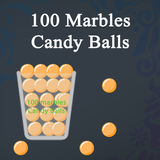 100 Marbles Candy Balls icône
