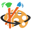 Paint 360° icon