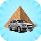 city driving Pharaonic era أيقونة