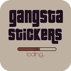 Gangsta stickers أيقونة