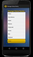 Change Voice Funny capture d'écran 2