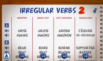 English Irregular Verbs 2 Affiche