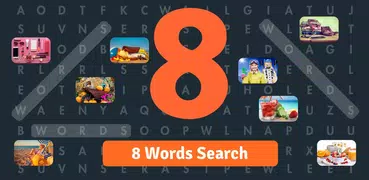 8 Words Search