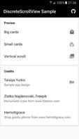 DiscreteScrollView Sample capture d'écran 3