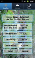 Botanic Garden Weather Station captura de pantalla 2