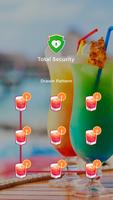 Applock Theme For Cocktail постер